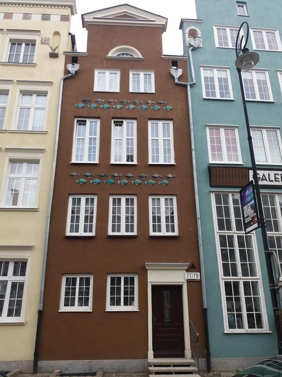 H&T Old Town Szeroka 77 Daire Gdansk Dış mekan fotoğraf